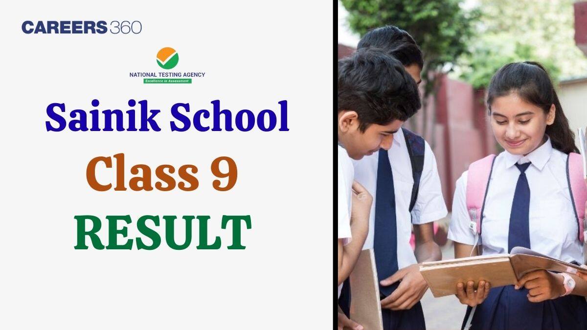 Sainik School Result 2026 Class 9, Check AISSEE Cut-Off, Merit List Here